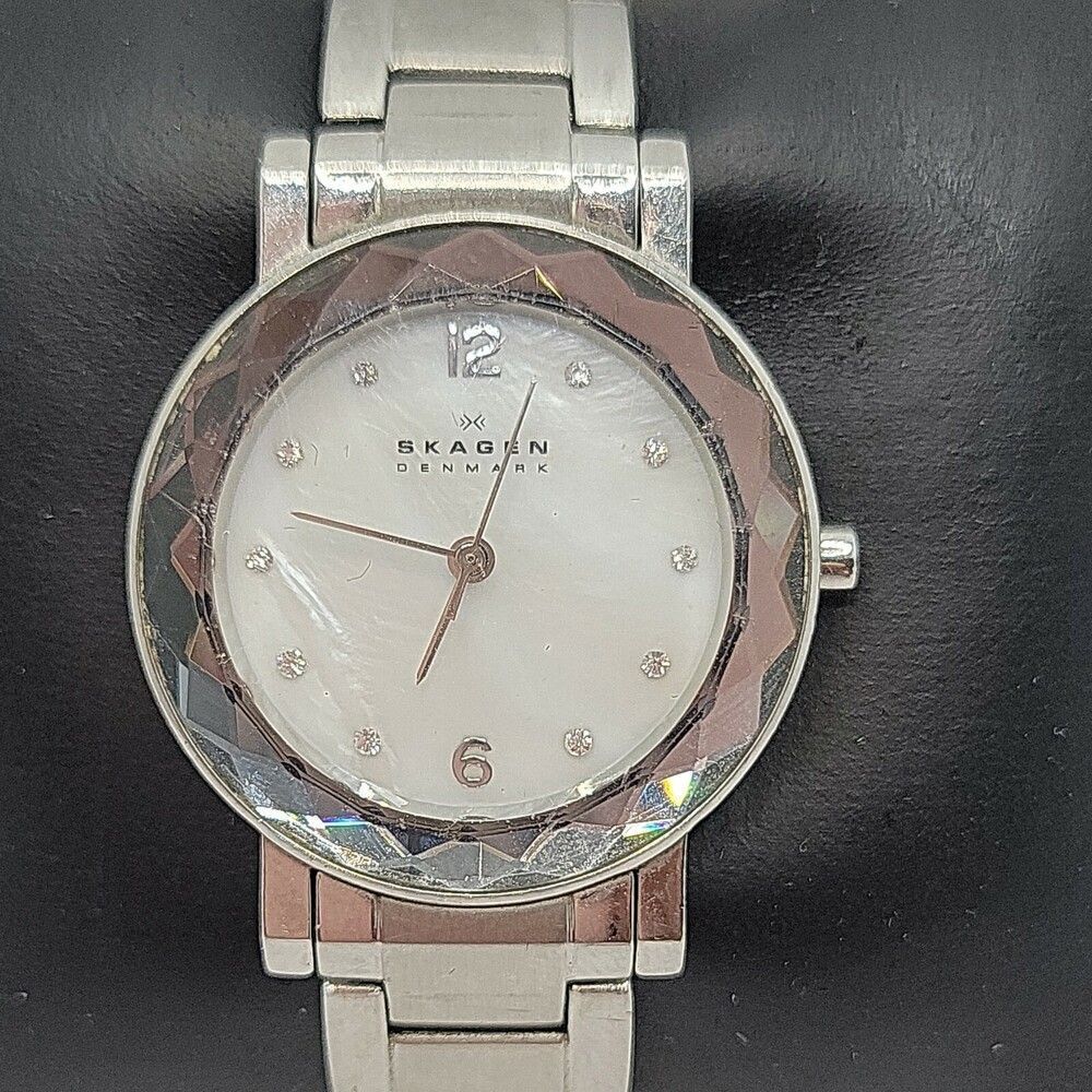 Skagen Leonora 457SSSX Women's Stainless Steel Analog Dial Quartz Watch AM577